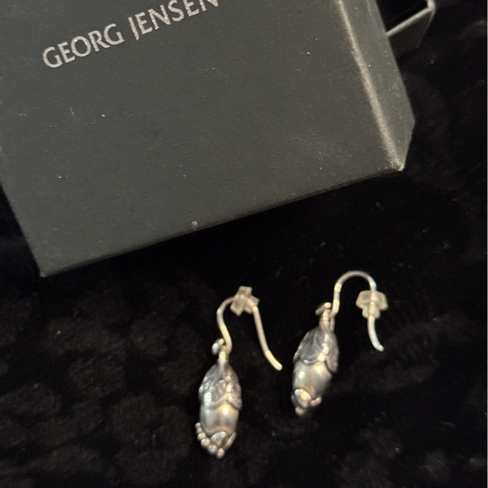 ADDITIONAL CLOSET CLEAR OUT!! Georg Jensen Heritage Sterling Silver Earrings